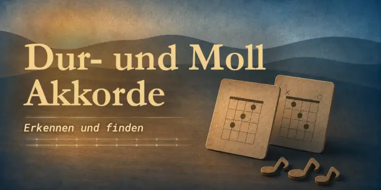 Dur- und Mollakkorde erkennen und ihre Töne bestimmen