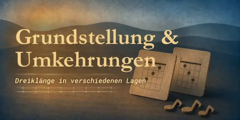 Umkehrungen von Dreiklängen